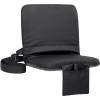 Sportneer Stadium Seat with Back Support, Bleacher Chairs with Back and Cushion Bleacher Seat Portable Stadium Chair for Bleachers with Shoulder Strap and 6 Reclining Positions for Sport Events