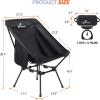 Sportneer Heated Chairs Outdoor Sports: Heated Camping Chair with USB Plug & 3 Heating Levels – Portable & Compact Heated Chair for Backpacking, Camping, Lawn, Picnic, Travel (Power Bank Not Included)