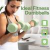 Adjustable Dumbbell Set of 2: Sportneer 4 in 1 Free Weights Dumbbells Set for Women, Hand Weights for Women at Home, Each 2lb 3lb 4lb 5lb Weights with Soft Rubber Handle for Home Gym Exercise Training(Dusty Mutcha)