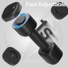 Adjustable Dumbbell Set of 2: Sportneer 4 in 1 Free Weights Dumbbells Set for Women, Hand Weights for Women at Home, Each 2lb 3lb 4lb 5lb Weights with Soft Rubber Handle for Home Gym Exercise Training(Twilight Black)