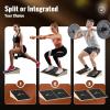 Sportneer Squat Wedge – Squat Wedge Block 1200 LBS – 15°/ 20° Slant Board for Squats Wooden Heel Elevated Board for Squats Weightliting Home Gym Squat Wedge Non-Slip(15°)