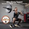 Sportneer Squat Wedge – Squat Wedge Block 1200 LBS – 15°/ 20° Slant Board for Squats Wooden Heel Elevated Board for Squats Weightliting Home Gym Squat Wedge Non-Slip(15°)