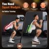 Sportneer Squat Wedge – Squat Wedge Block 1200 LBS – 15°/ 20° Slant Board for Squats Wooden Heel Elevated Board for Squats Weightliting Home Gym Squat Wedge Non-Slip(15°)