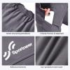 Sportneer Bike Shorts for Men: 3D Padded Lightweight Riding Biking Cycling Mountain Bike Shorts for Men with Zipper Pockets(All Grey)