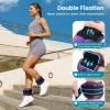 Sportneer Ankle Weights for Men Women Strength Training, 4/10 lbs Pair Leg Weights Set Comfortable and Soft Perfect for Dancing Running Walking Fitness Workout(Purple)