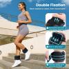 Sportneer Ankle Weights for Men Women Strength Training, 4/10 lbs Pair Leg Weights Set Comfortable and Soft Perfect for Dancing Running Walking Fitness Workout(Black)