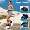 Sportneer Ankle Weights for Men Women Strength Training, 4/10 lbs Pair Leg Weights Set Comfortable and Soft Perfect for Dancing Running Walking Fitness Workout(Blue)