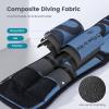 Sportneer Ankle Weights for Men Women Strength Training, 4/10 lbs Pair Leg Weights Set Comfortable and Soft Perfect for Dancing Running Walking Fitness Workout(Blue)
