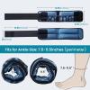 Sportneer Ankle Weights for Men Women Strength Training, 4/10 lbs Pair Leg Weights Set Comfortable and Soft Perfect for Dancing Running Walking Fitness Workout(Blue)