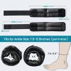 Sportneer Ankle Weights for Men Women Strength Training, 4/10 lbs Pair Leg Weights Set Comfortable and Soft Perfect for Dancing Running Walking Fitness Workout(Gray)