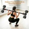 Sportneer Dumbbell to Barbell Converter Bar — Heavy-Duty, Adjustable Fit, Tool-Free Setup, Up to 200 lb Capacity, barbell converter Bar for Squats, Bench Press, Deadlifts, Home Gym