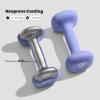 Sportneer Neoprene Dumbbells Set of 2, 2,3, 5, 8, 10lb Hand Weights for Women, Non-Slip Ergonomic Design, Anti-Roll Square Shape at home weights for women(Bright Cornflower)
