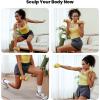 Sportneer Neoprene Dumbbells Set of 2, 2,3, 5, 8, 10lb Hand Weights for Women, Non-Slip Ergonomic Design, Anti-Roll Square Shape at home weights for women(Butter Yellow)