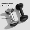 Sportneer Neoprene Dumbbells Set of 2, 2,3, 5, 8, 10lb Hand Weights for Women, Non-Slip Ergonomic Design, Anti-Roll Square Shape at home weights for women(Twilight Black)