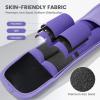 Sportneer Wrist Weights with Thumb Loops Lock for Men Women, 2 LBS /4 LBS Pair Arm Hand Weights for Running Walking Jogging Physical Therapy Gym Strength Training Cardio Exercise, Increase Wrist & Hand Resistance(Purple)