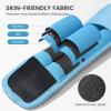 Sportneer Wrist Weights with Thumb Loops Lock for Men Women, 2 LBS /4 LBS Pair Arm Hand Weights for Running Walking Jogging Physical Therapy Gym Strength Training Cardio Exercise, Increase Wrist & Hand Resistance(Blue)