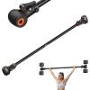 Sportneer Dumbbell to Barbell Converter Bar — Heavy-Duty, Adjustable Fit, Tool-Free Setup, Up to 200 lb Capacity, barbell converter Bar for Squats, Bench Press, Deadlifts, Home Gym