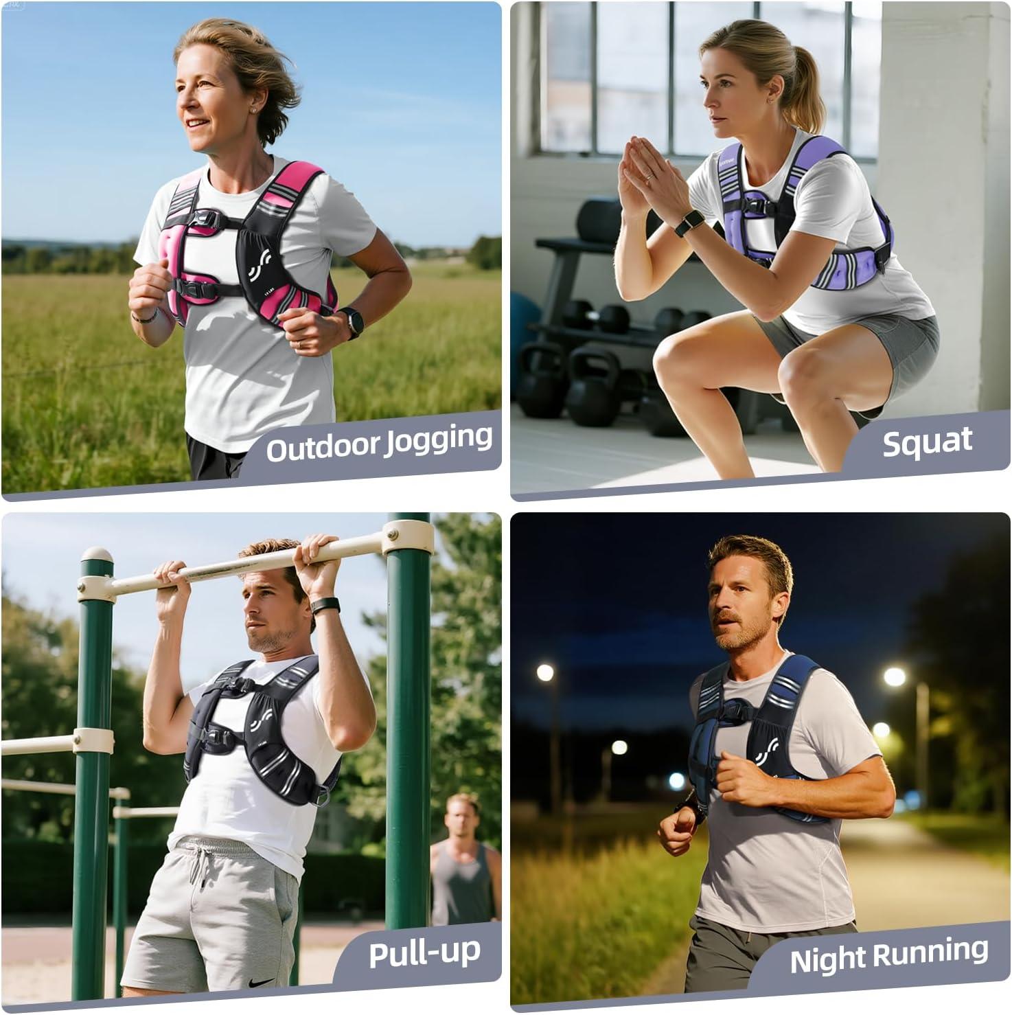 image:imageAdjustable Ankle Weights and Weighted Vest 12lbs