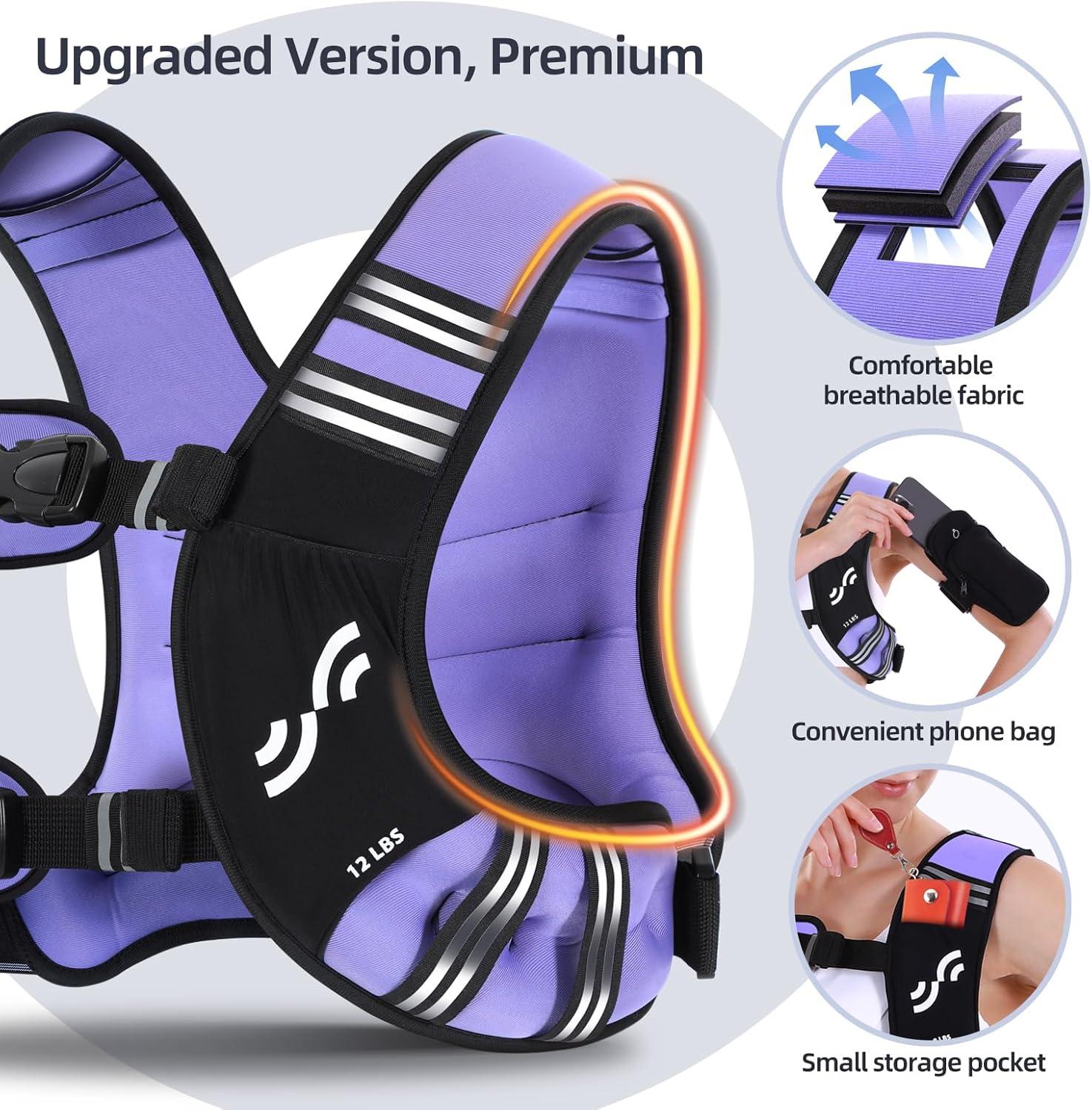 image:imageAdjustable Ankle Weights and Weighted Vest 12lbs