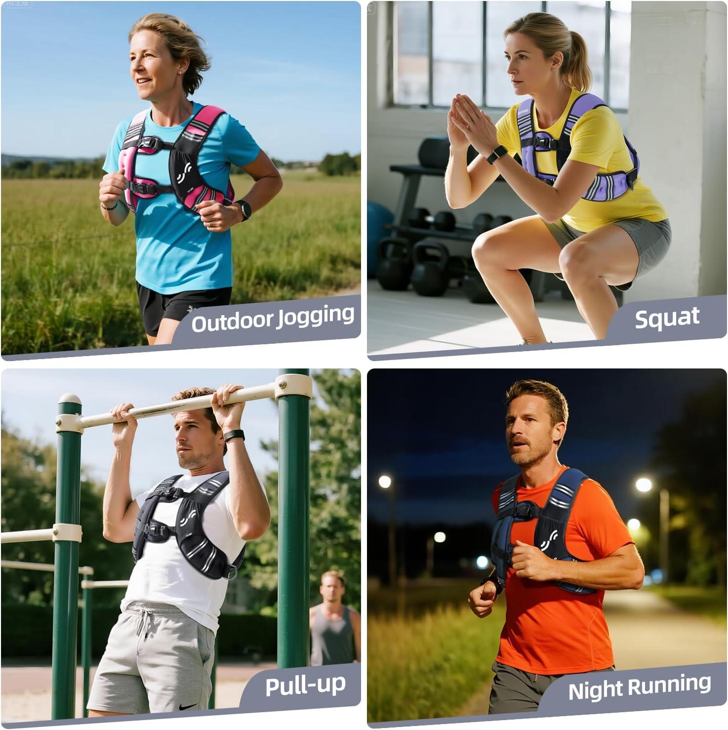 image:imageAdjustable Ankle Weights and Weighted Vest 20lbs