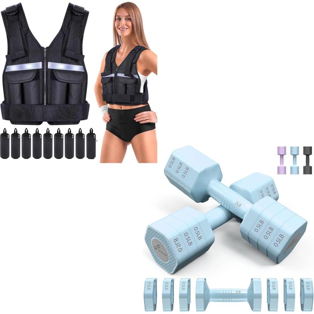 image:imageWeighted Vest with Dumbbells