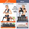 Sportneer Adjustable Weighted Vest Woman: 6-10lb/10-18lb Weighted Walking Vest for Women with 4/8 Weight Packs Fast Adjust Comfortable Weight Vest for Home Gym Burn Calories Strength Training Vests(Blue)