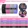 Sportneer Booty Bands for Working Out: 4 Resistance Bands for Women Legs, Hip and Butt with Workout Bands Guide – Fabric Exercise Workout Bands for Gym & Home Fitness, Yoga Starter Set