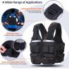 Weighted Vest with Waist Trimmer Belt