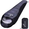 Mummy Sleeping Bag, Sportneer Compact Sleeping Bags for Adults Warm Weather Sleeping Bag Ultralight Sleeping Bag for Adult Teen Kids Backpacking Camping Hiking Outdoor Travel