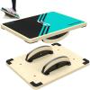 Sportneer 2-in-1 Balance Board – Adjustable Wobble & Slant Board for Core Strength, Stretching, Rehab, Standing Desk, Home Gym Workout(Turquoise)